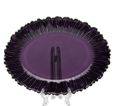 Блюдо АМЕТИСТ 250*190мм (упроч.стекло) (1/6)