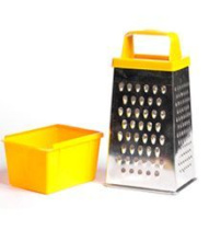 Терка 4-х гранная 27см "Кварц" с пл.руч и пл. контейнером 450мл (1/25)