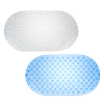 Коврик в ванну противоскользящий 67*37см "Сфера" ПВХ (4цв) пласт. (6/30)