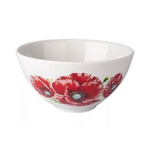 Пиала 250 мл (новая) Маки (фарфор) , р.4 (20)