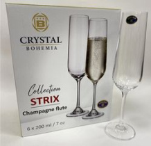 Набор бокалов 6пр 200мл STRIX для шампанского (1/8)