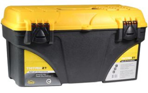 Ящик для инструментов ТИТАН 21" Желтый с черным (1/6)