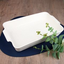 Емкость для запекания 35,5*22,5*6см "Маршмеллоу"  (фрф) (1/10)