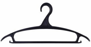Вешалка для верхней одежды р.48-50 пластик(1/44)