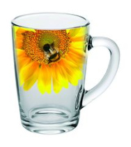 Кружка для чая 300мл "Живая природа. Подсолнух" (12)