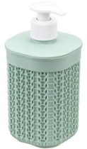 Диспенсер для мыла ВЯЗАНИЕ Фисташковый пласт.(1/15)