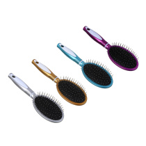 Расческа массажная с металл.зубчиками, пластик, 24,2х7см, 4цв ЮНИLOOK (1/24)