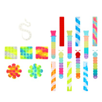 Антистресс липучка, силикон, 18-26см, 7 дизайновИГРОЛЕНД(20/600)