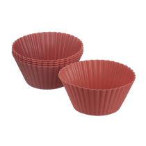 Набор силиконовых форм для выпечки  5шт 7*3,5см (1/10/400)