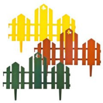 Заборчик декор. "Чудный сад" (набор 5секций) 34*4,5*19см полипропилен (1/18)