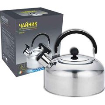 Чайник 2,0л зерк полир, со свист, Casual (нжс) п/у (1/12)