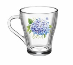 Кружка 250мл "Грация" Гортензия (20/1200)