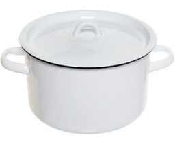 Кастрюля 2,9л б/дек эмаль(6)