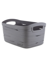 Корзина CURVER RIBBON серая XS,240x170x120мм,3,3л(пласт.) (1/5)