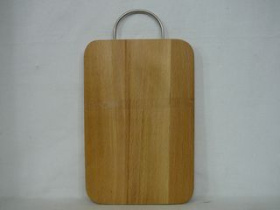 Доска разделочная б/желоба 37*23см мет/руч (бук) (1/10)