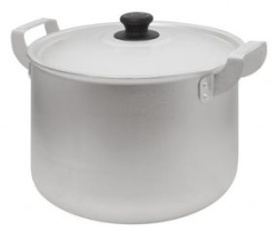 Кастрюля  6л мет/руч, мет/кр, цилТМ Калитва алюм. (6)