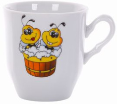 Кружка 250мл ПЧЕЛЫ (24)