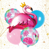Набор шаров 5 шт "Фламинго" (10/10)
