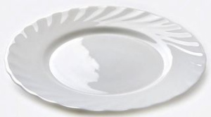 Блюдо 310мм круглое TRIANON (ударопр.стекло) (1/4)