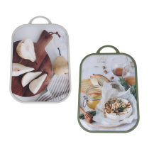 Доска разделочная, 37x25х1,2см, полипропилен, 2диз VETTA (1/24)