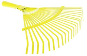 Грабли 22зуб. 35*38см INBLOOM веерные (окраш сталь) (1/40)