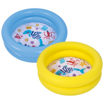 Бассейн детский надувной из двух колец 76*20см 46л с дизайном морских животных Sunclub 57157 (1/36)