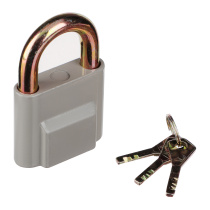 Замок навесной "Алюминий" 70мм, форм.ЕРМАК (1/6/48)