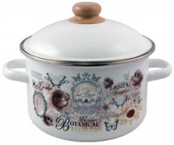 Кастрюля 2,0л Appetite Roses цил эмаль (1/8)