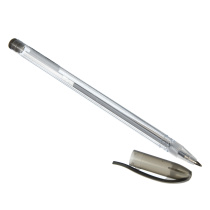 Ручка гелевая черная 0,5мм 14,9см (1/50/1200)