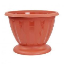 Вазон "Пальмира" 10,0л (корич.),пласт. (10)