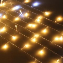 Гирлянда электр. Бахрома 2,5*0,3*0,5*0,7м, 80LED шампань,220В СНОУ БУМ (1/100)