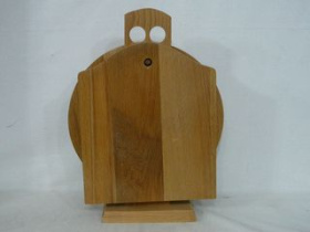 Набор досок 2шт "Ассорти" 24*21см, d=25см (бук) (1/10)