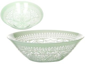 Салатник Boho 162мм зел (12)
