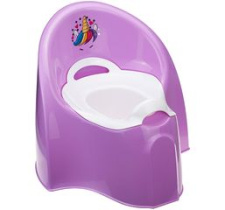 Горшок детский БОЛЬШОЙ Единорог пласт.(1/6)
