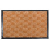 Коврик 40*60см "Fusion"  (коричн/бежевый) (полиэстер,ПВХ)(1/15)