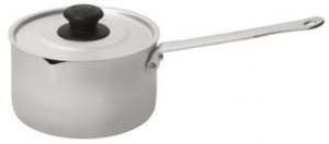 Кастрюля-ковш  0,75л мет/руч, мет/кр ТМ Калитва алюм.(24)