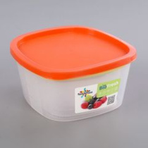 Контейнер 0,23л BioFresh квадратный МИКС пластик(1/42)