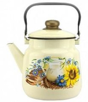 Чайник 3,5л с/рис эмаль(4)