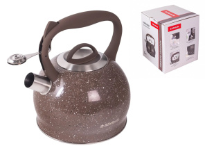Чайник со свистком 3л GRANITE chocolate (нжс)(1/6)