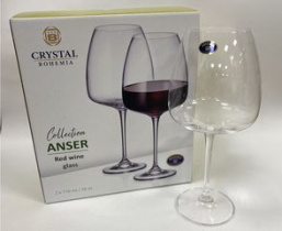 Набор бокалов 2пр 770мл ANSER для красного вина (1/12)