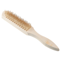 Щетка металл. с дерев. ручкой, 6-ти рядная FALCO (1/12/120)