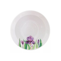Миска 500 мл Ирисы (фарфор) , р.4 (12)
