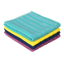 Набор салфеток  2шт 25*35см из микрофибры д/сильных загрязнений (1/12/240)