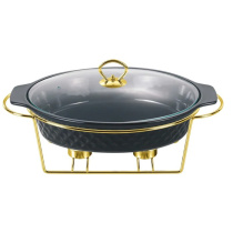 Мармит 1,8л  35.7х22.9х18 см. фарфор (4)