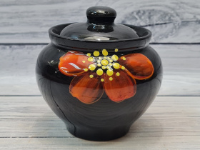 Горшочек "Русский" 0,85л 1сорт Божья коровка (12) 