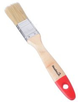 Кисть малярная плоская 1" 25мм "Евро" (,натур.щетина) (1/12)