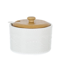 Сахарница "Naturel" 250мл 9,5*9,5*8см п/у фарф. (1/36)