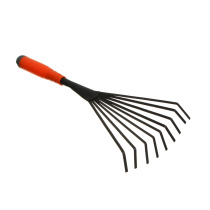 Грабли веерные, 9 зубьев, 37.5х15см, PP, металл INBLOOM (1/12)