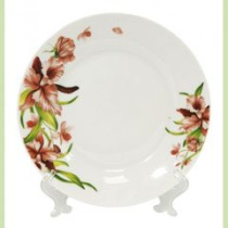 Тарелка десертная 19см "Вьюнок" фарф. (12/36)