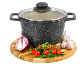 Кастрюля 1,5л ГРАНИТ МЕЧТА  ф16 алюм.(1/6)